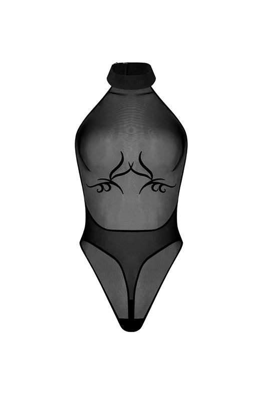 FORTUNE BLACK BODYSUIT