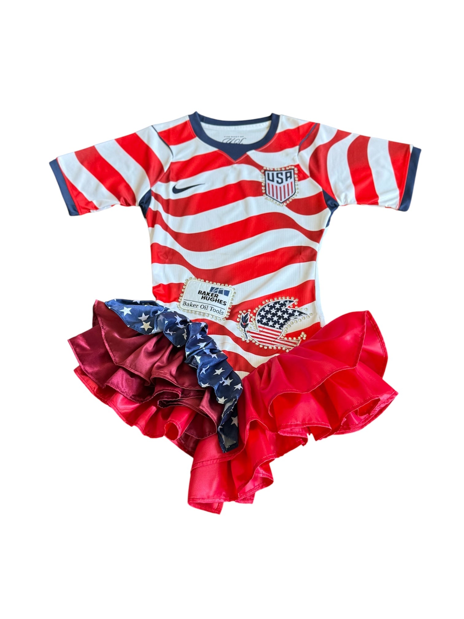 soccer jersey dress FIFA'26 USA Size:Plus size Wit Lumisonata Rechargeable LED Light The classic colours and
