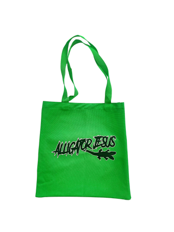 Alligator Jesus GatorGang Tote Bag