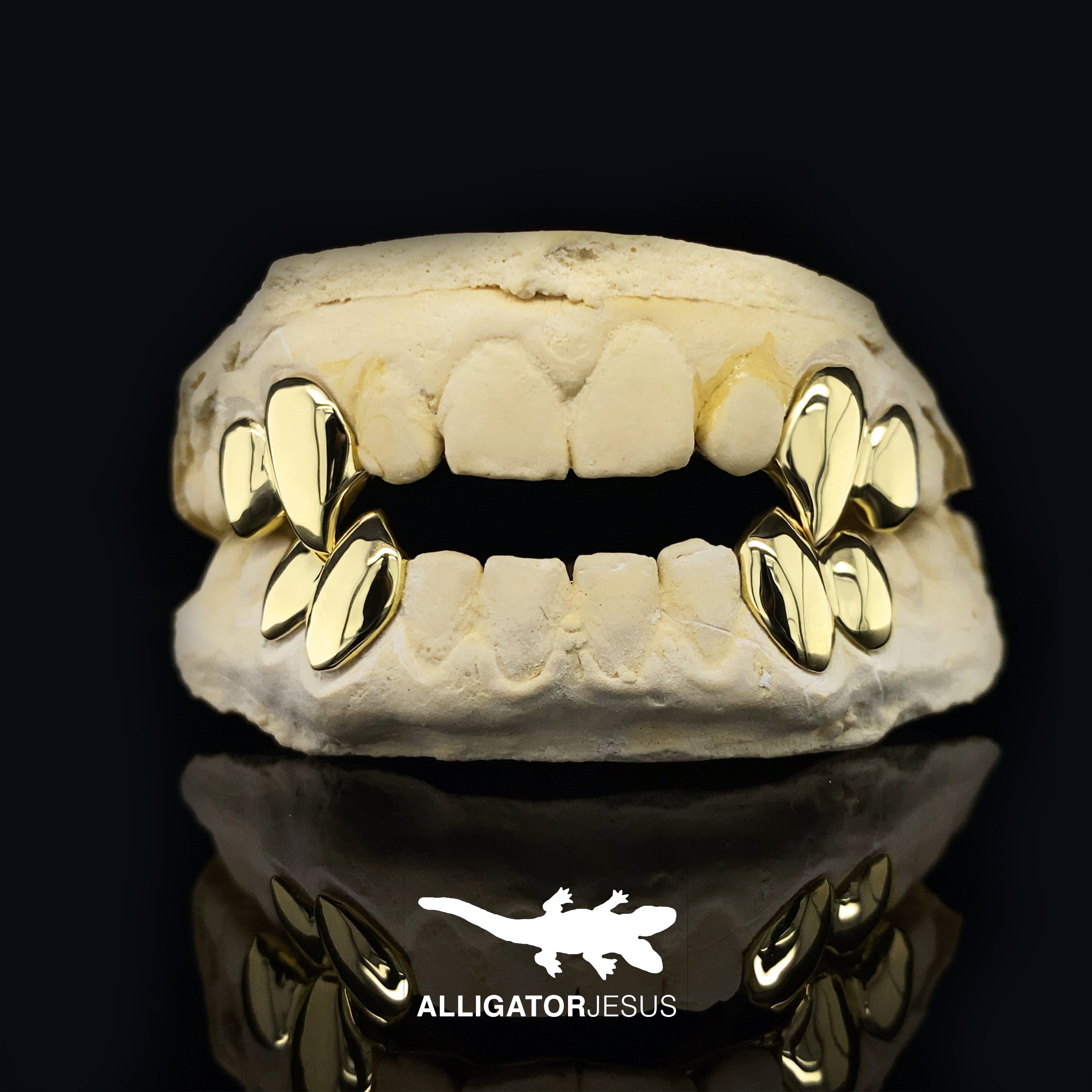 Gold fangs discount
