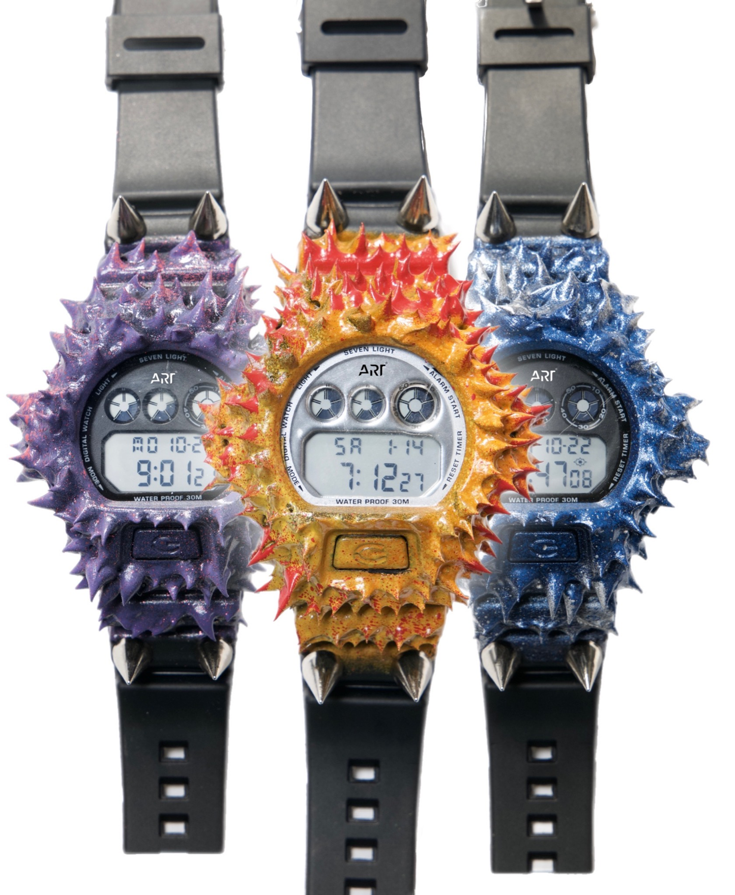 The Gshock x ArtbyHollywood watch