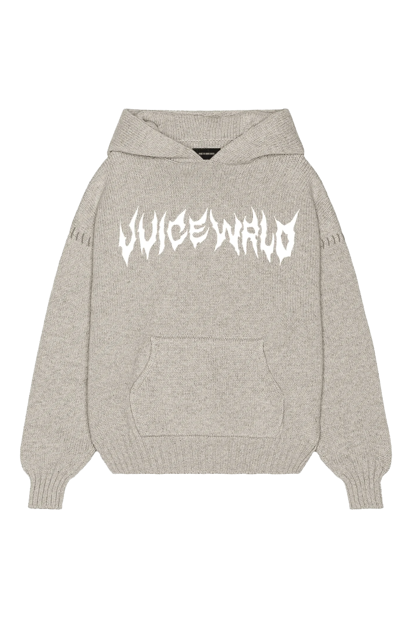 5 GAUGE KNIT HOODIE