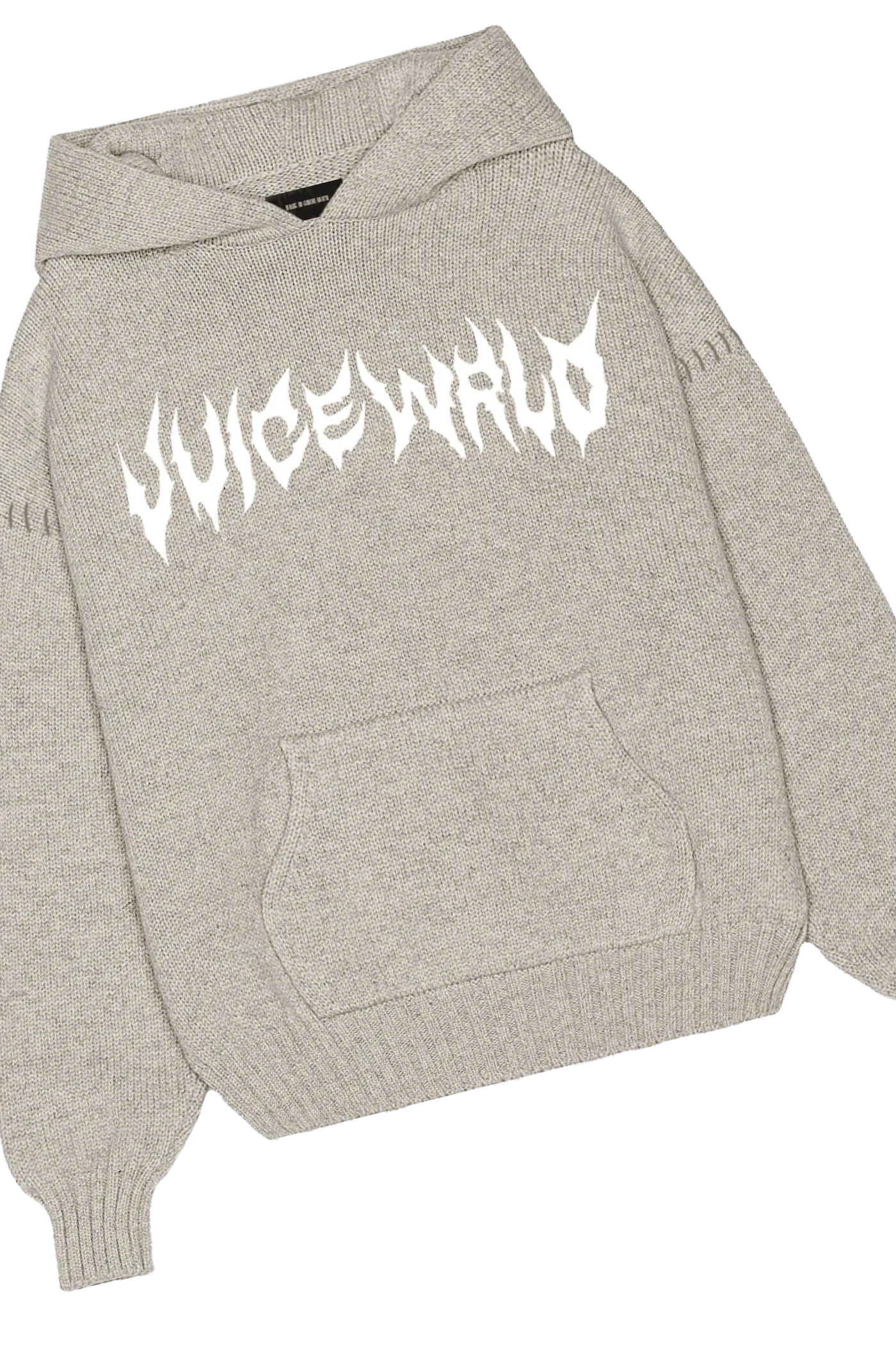 5 GAUGE KNIT HOODIE