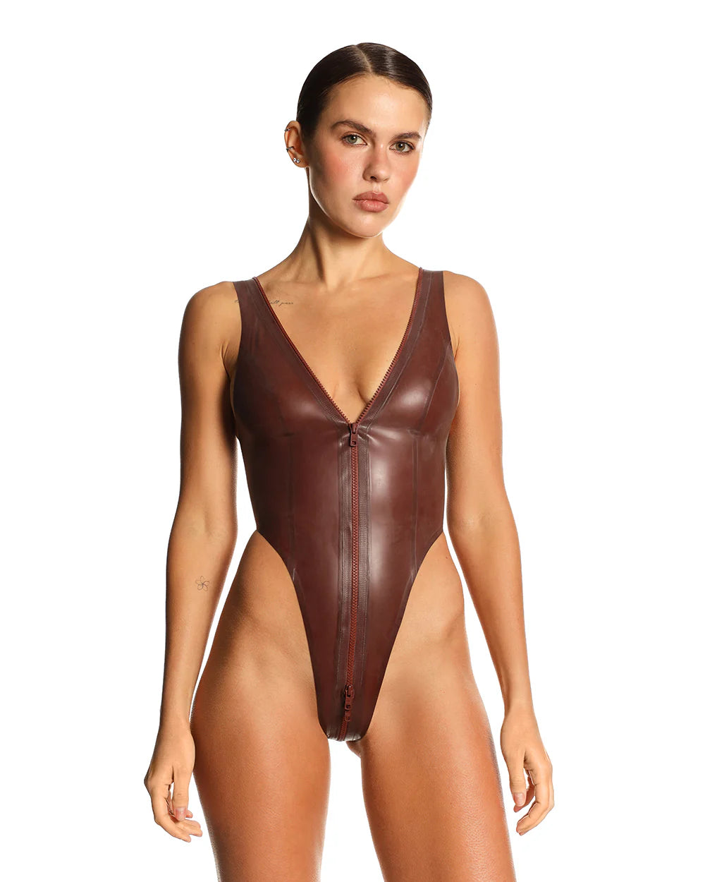 Bodysuit "Hazel" Brown