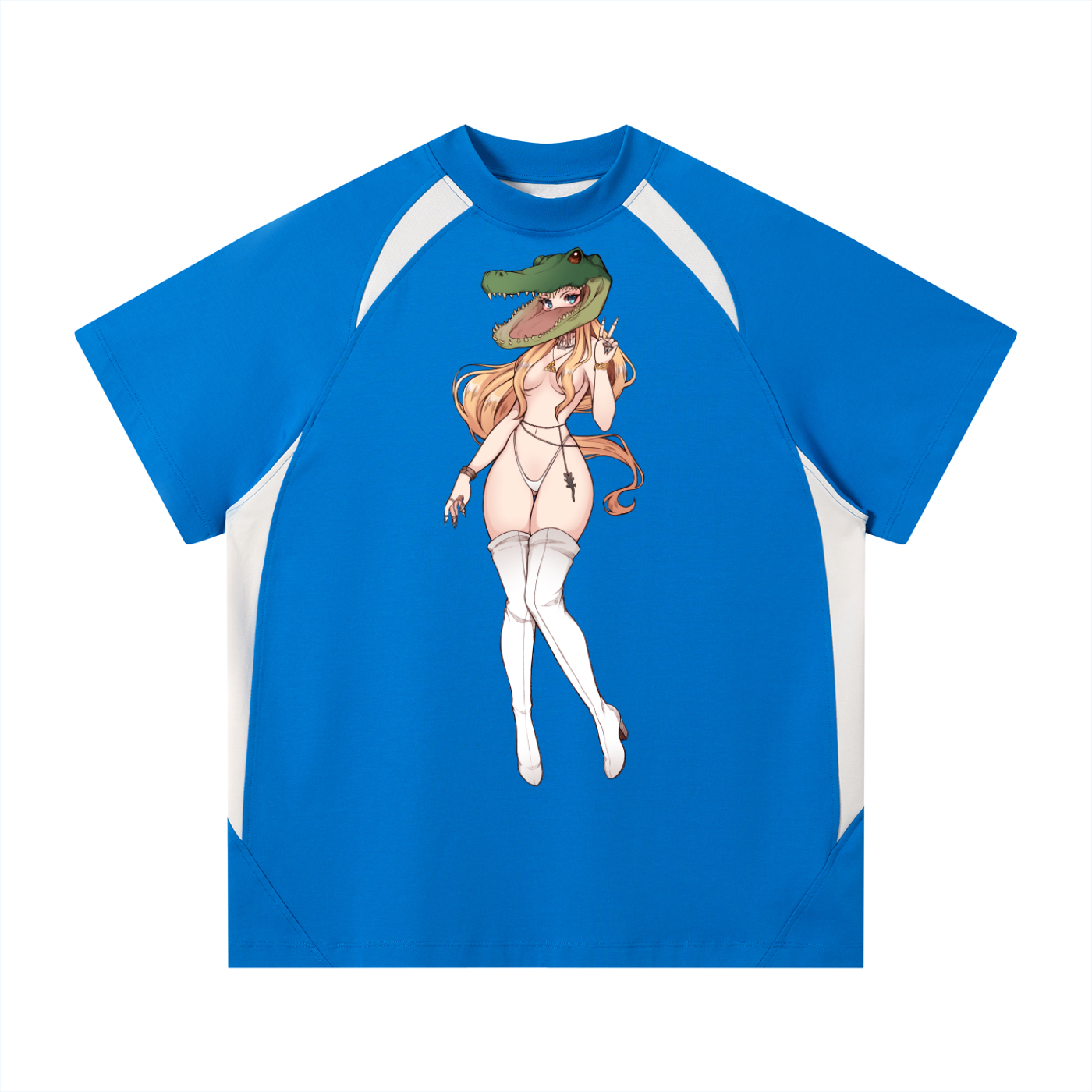 Contrast Panel Performance T-Shirt
