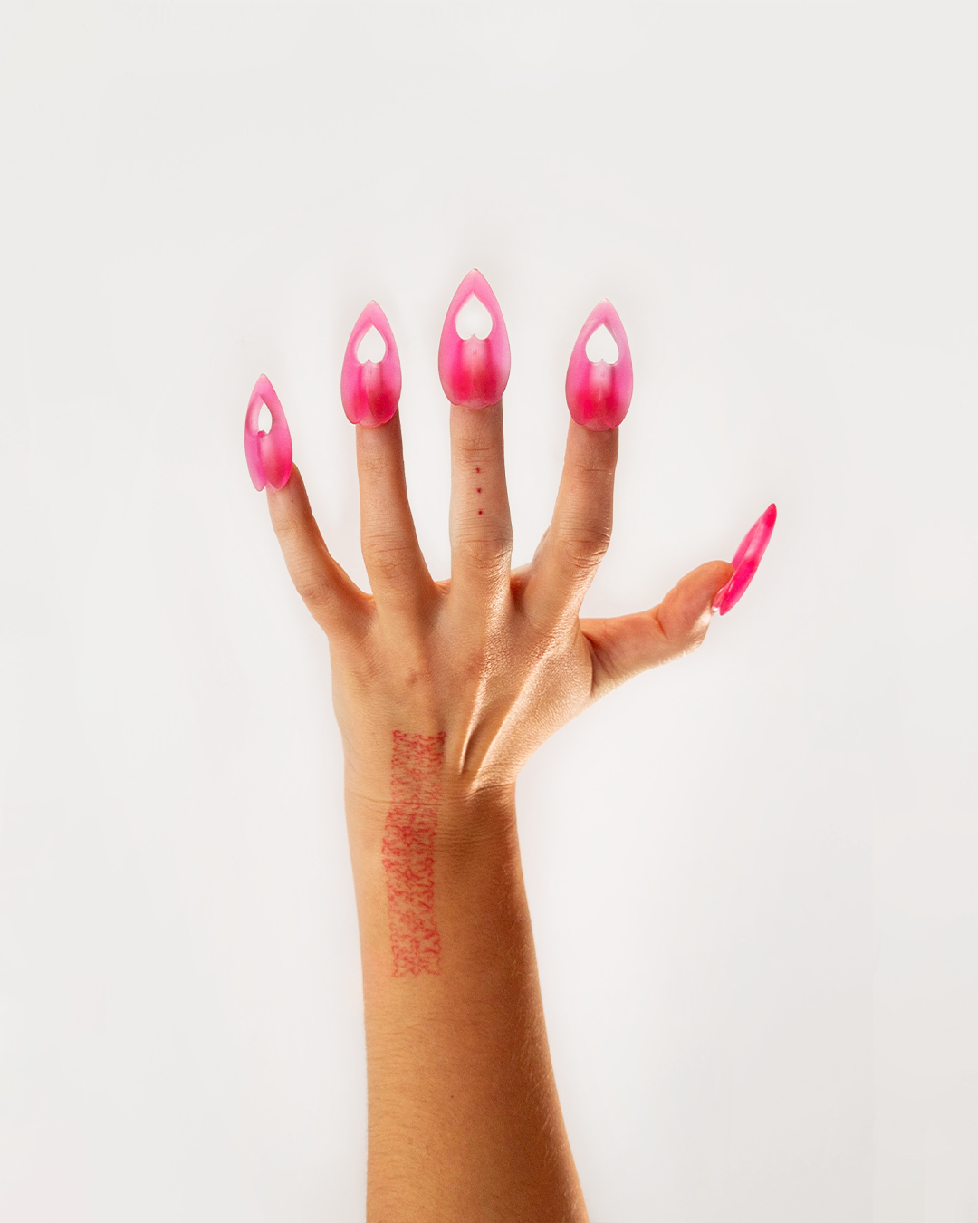 Pink Matte Love Reusable Manicure Set