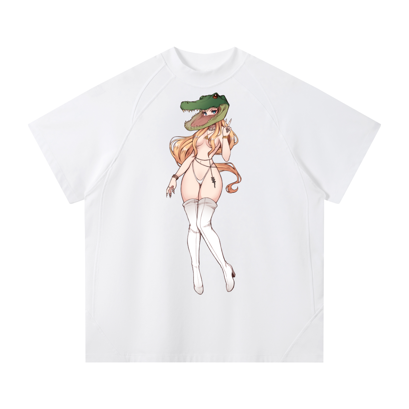 Contrast Panel Performance T-Shirt