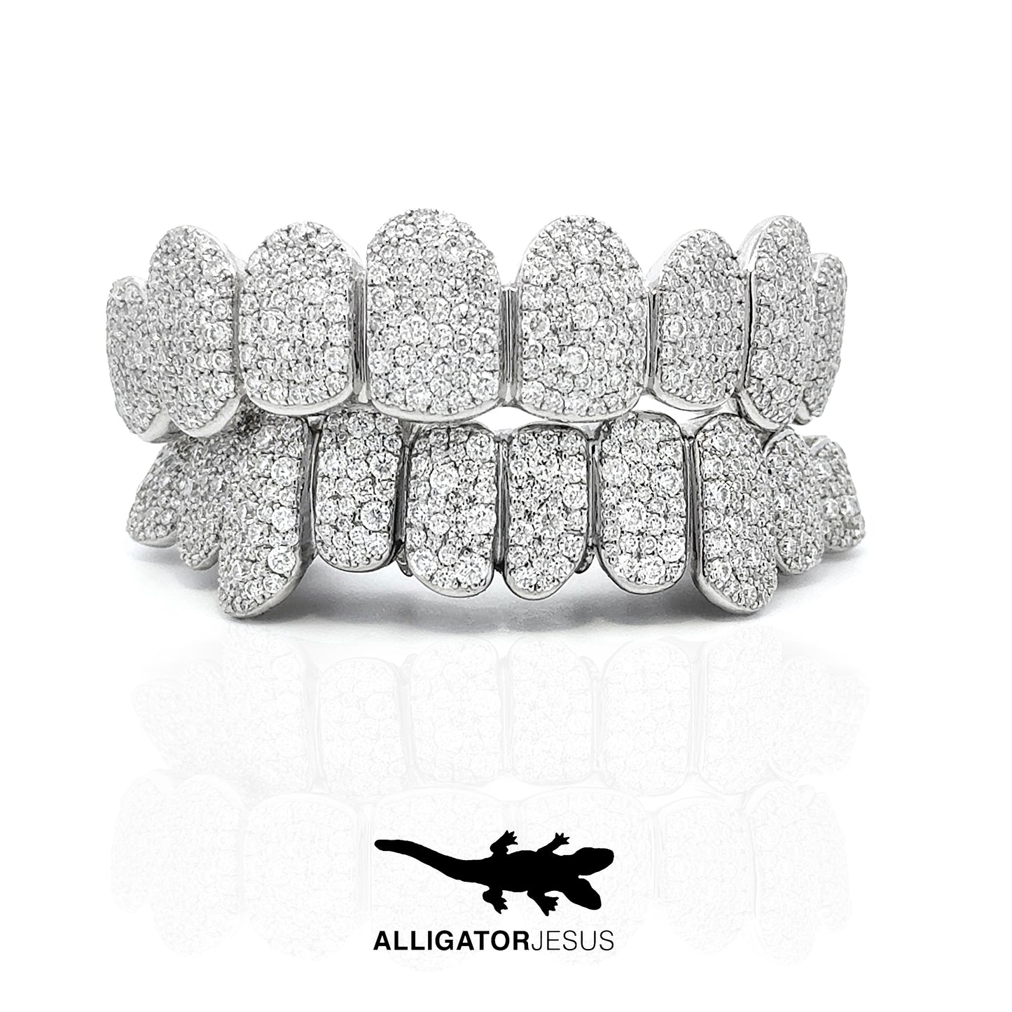ALLIGATOR JESUS GALAXY Grillz 