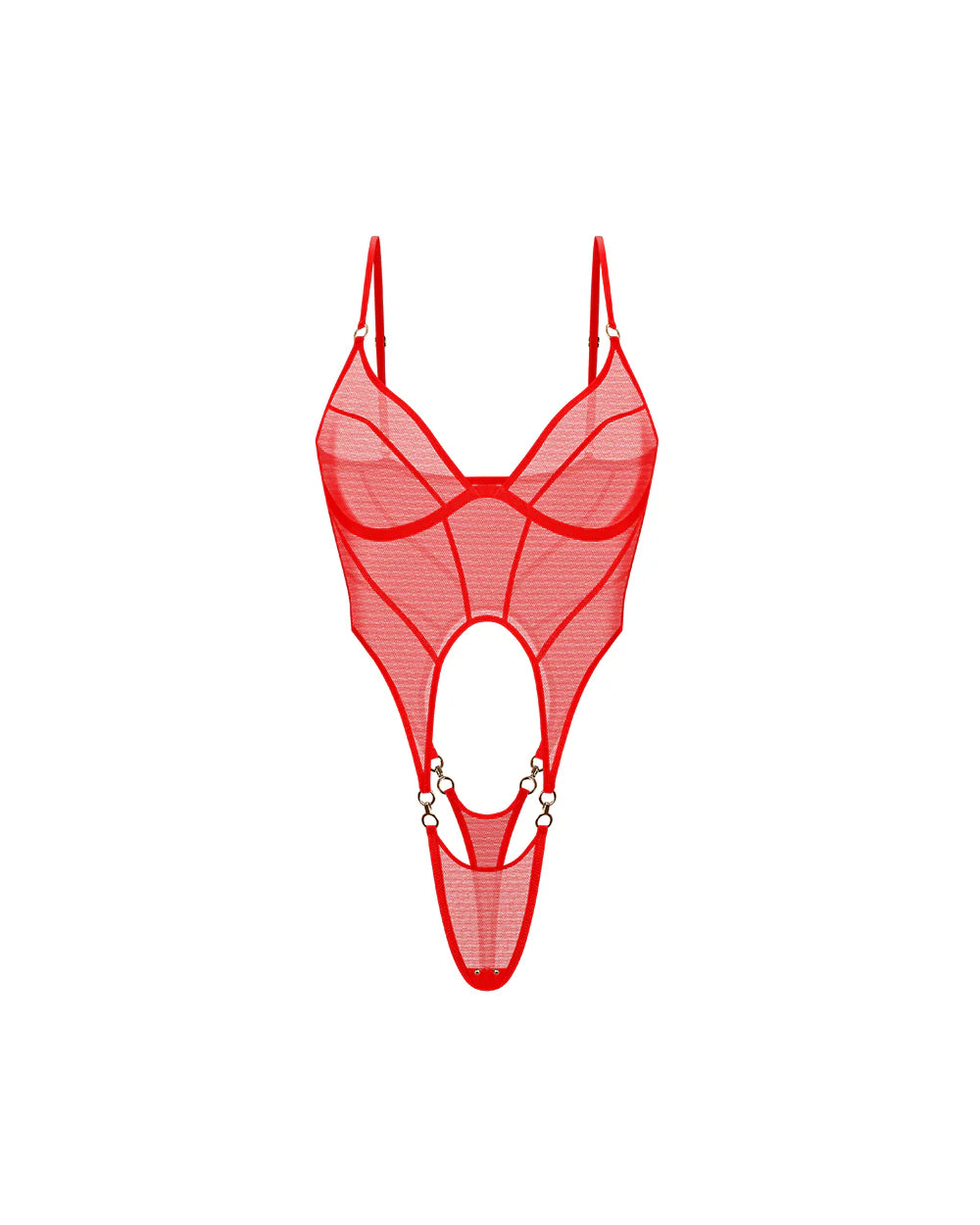 Bodysuit "Demi" Red