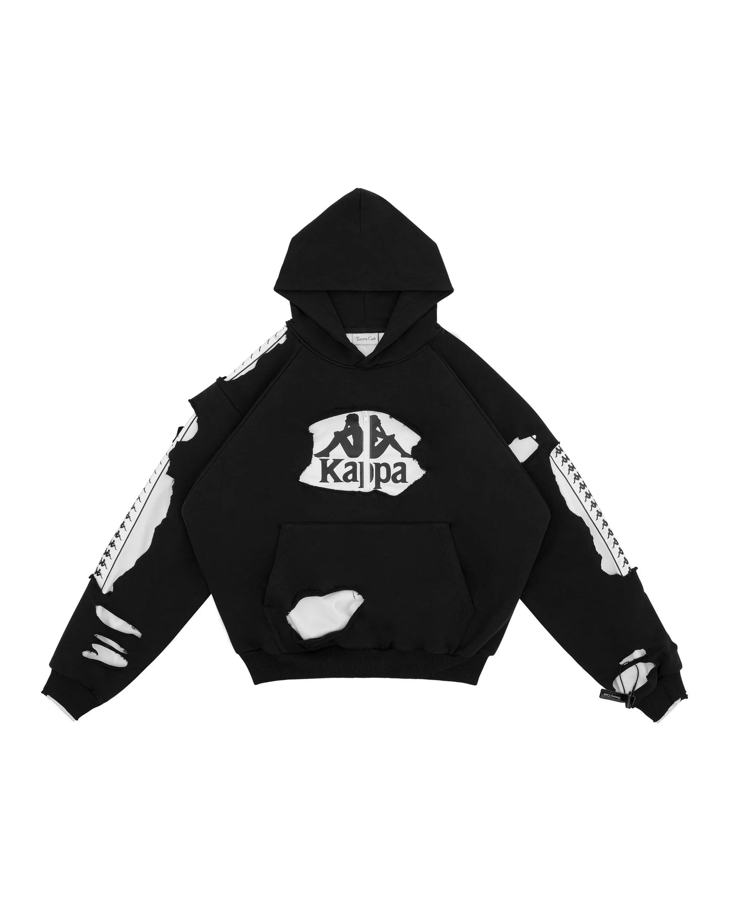 Kappa hoodie mens black shop