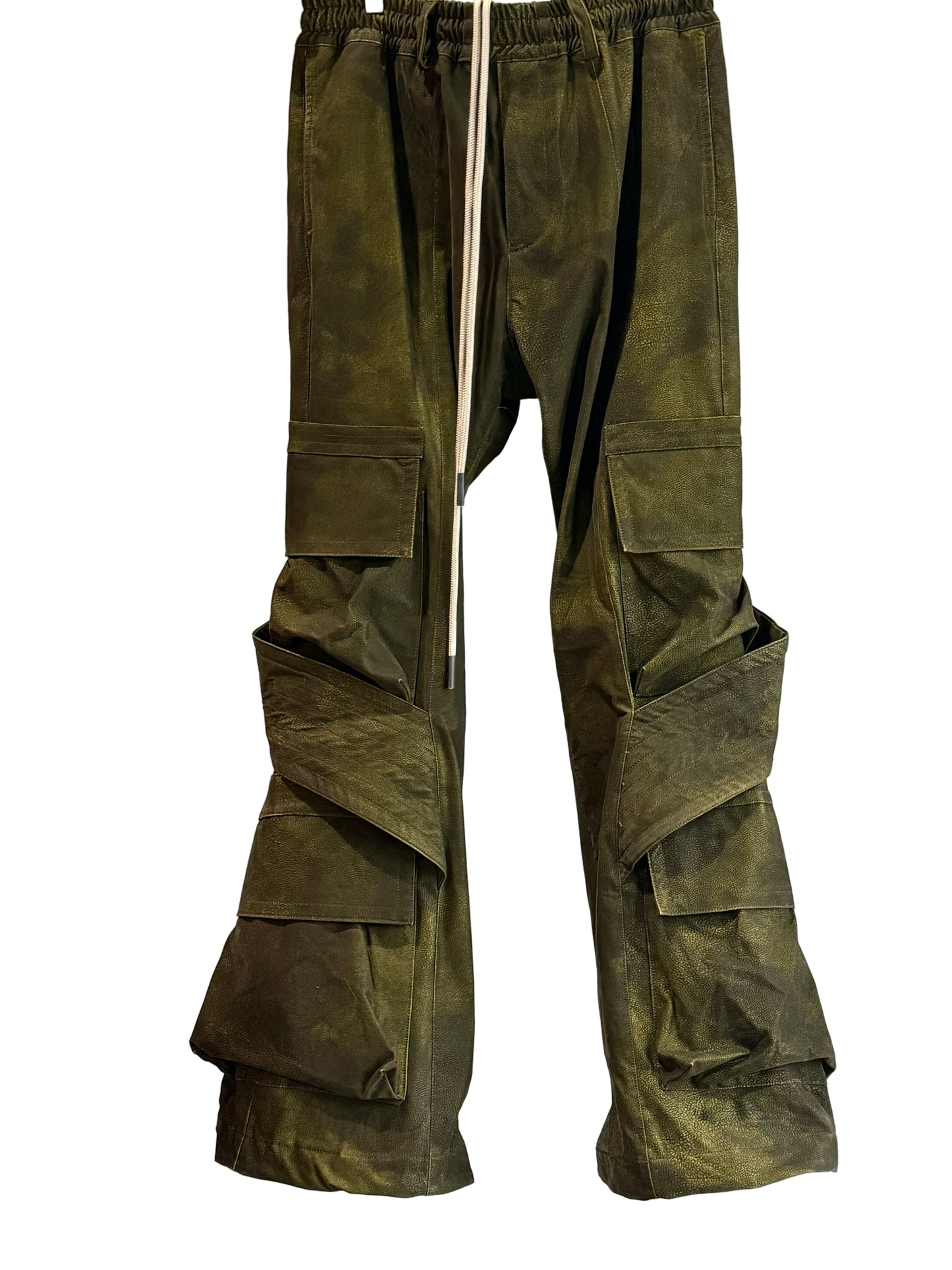 BELT CARGO BOOT CUT (KHAKI)