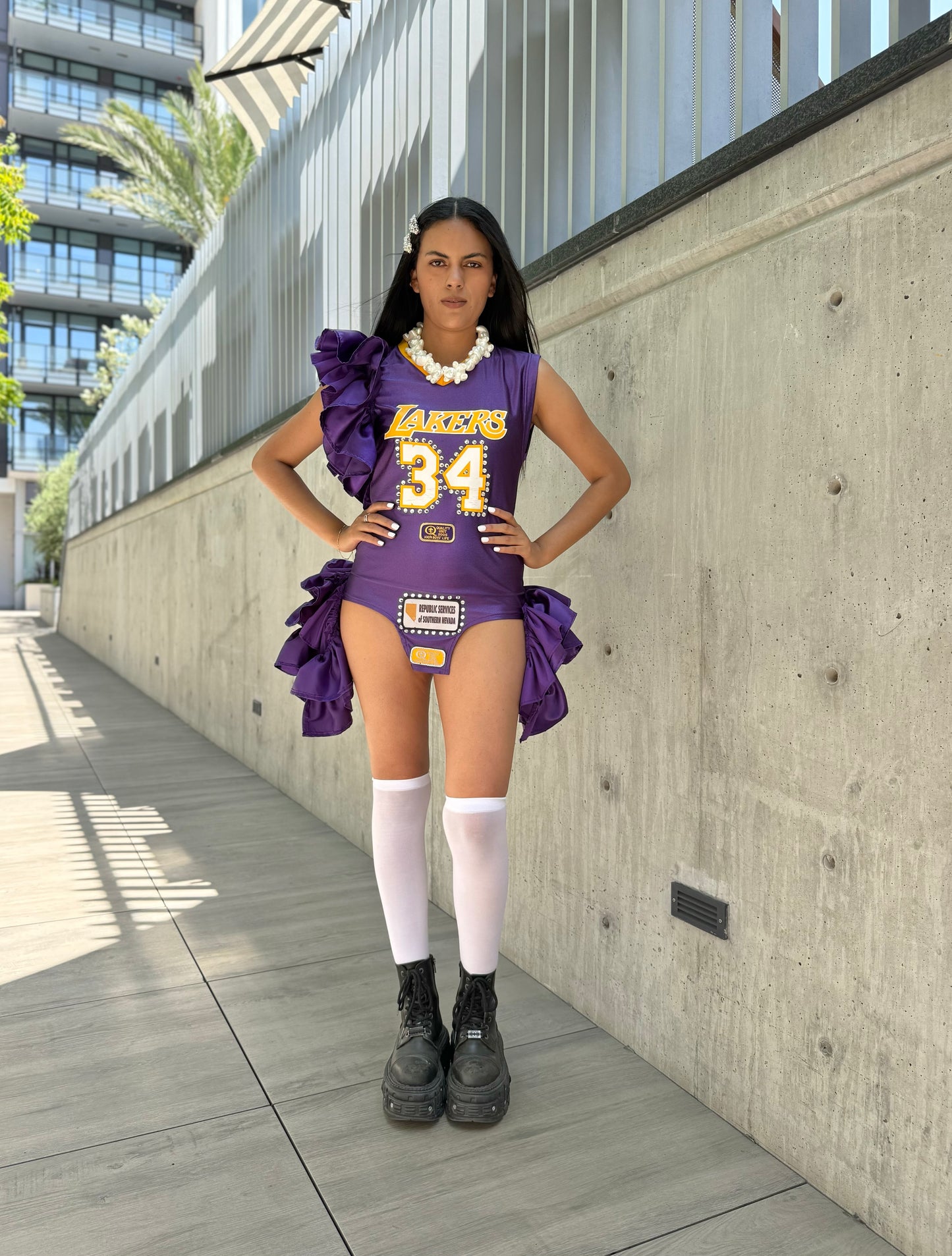 LAKERS 34 MINI DRESS
