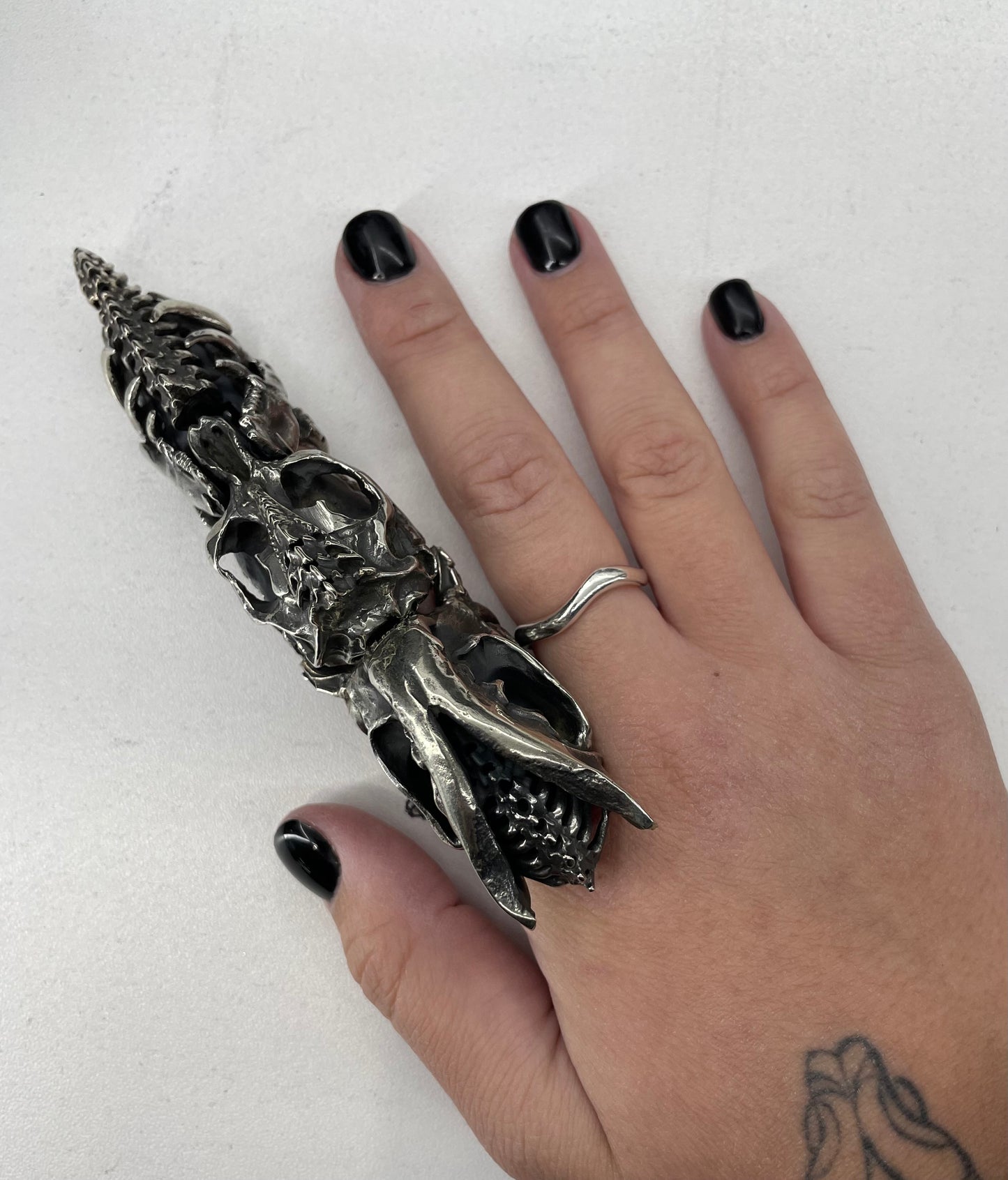 SKULL Large Statement Ring