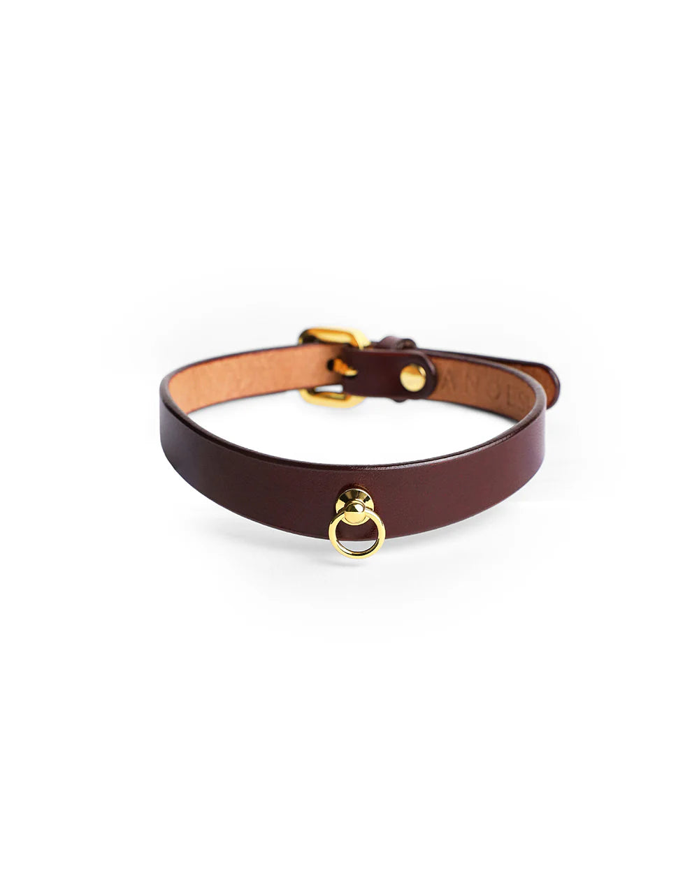 Choker "Delia" Burgundy