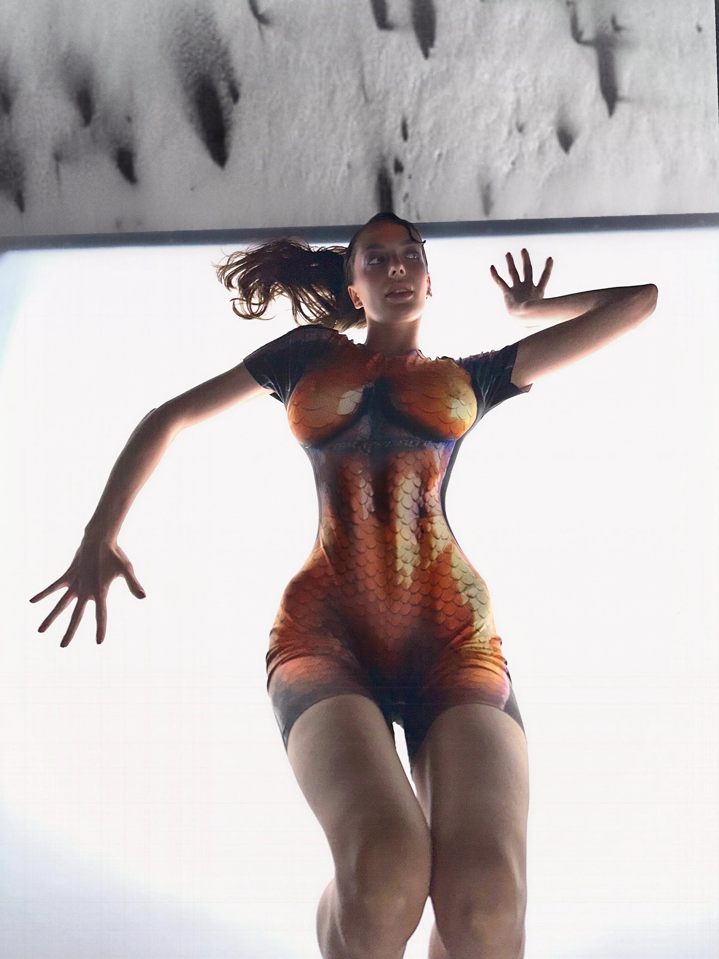 SOLAR REPTILE Playsuit