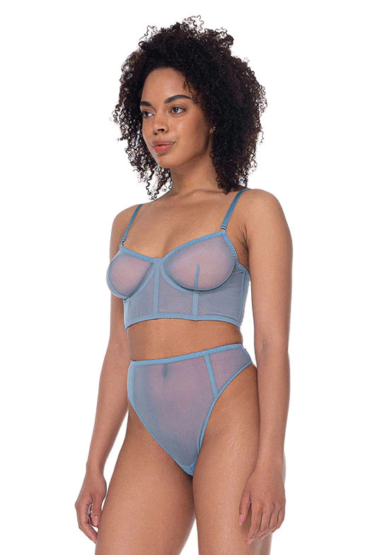 UNNAMED 2.0 ASH BLUE HIGH-WAISTED BRIEF