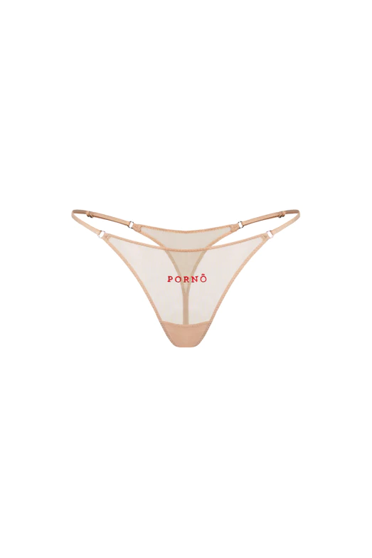 PRN BEIGE THONG