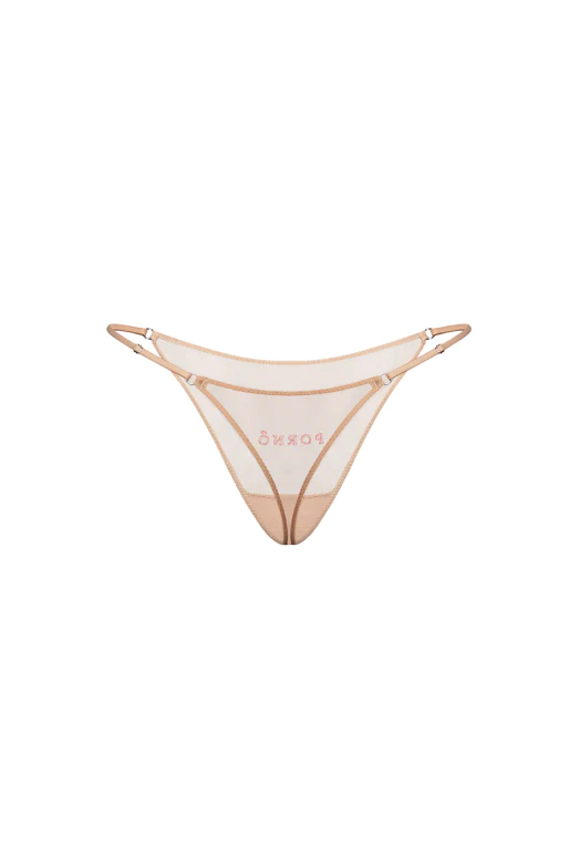 PRN BEIGE THONG