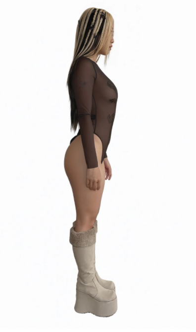 ALLIGATOR GRAVITY LONG SLEEVE BODYSUIT