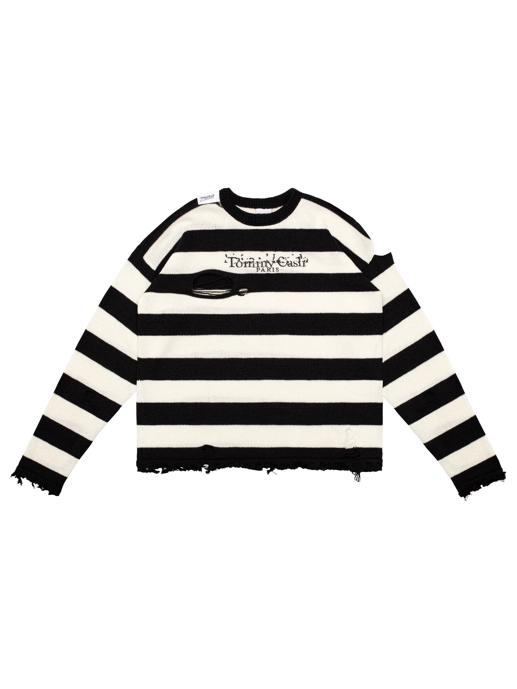 Maison Margiela × Tommy Cash ボーダーニット