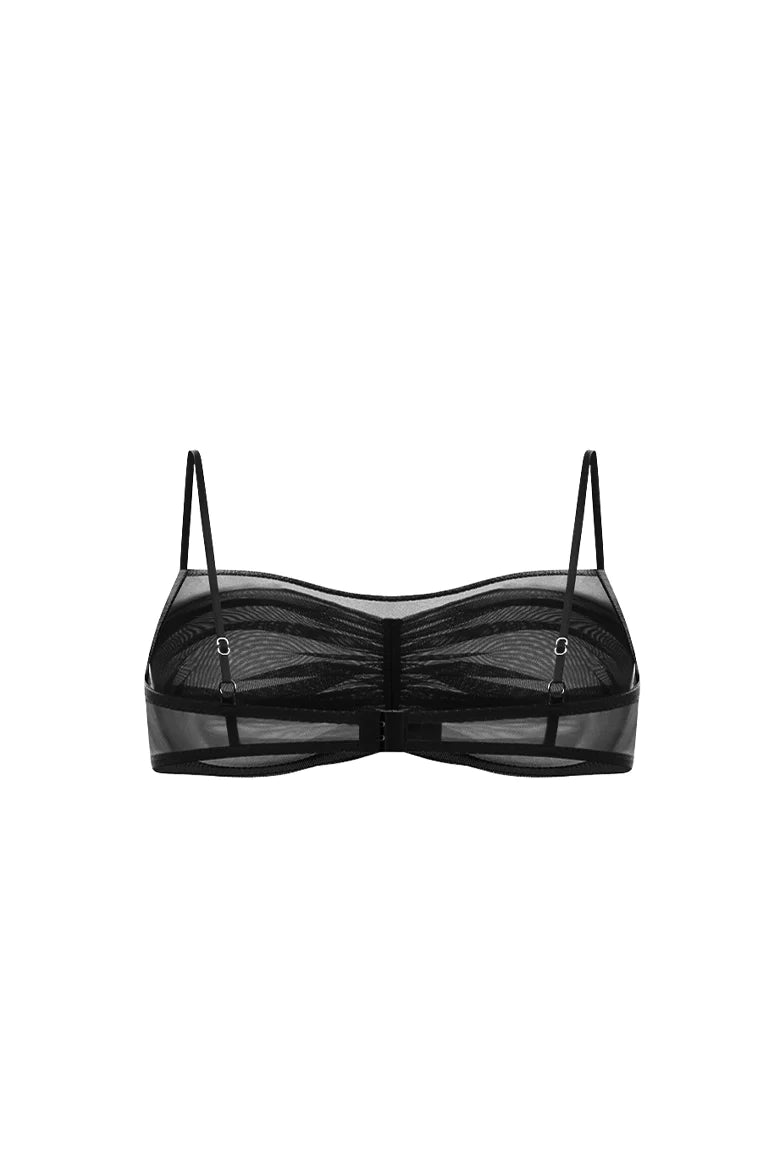 AMORA BLACK BRA