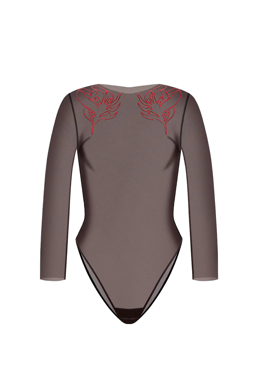 SELENE RED BODYSUIT