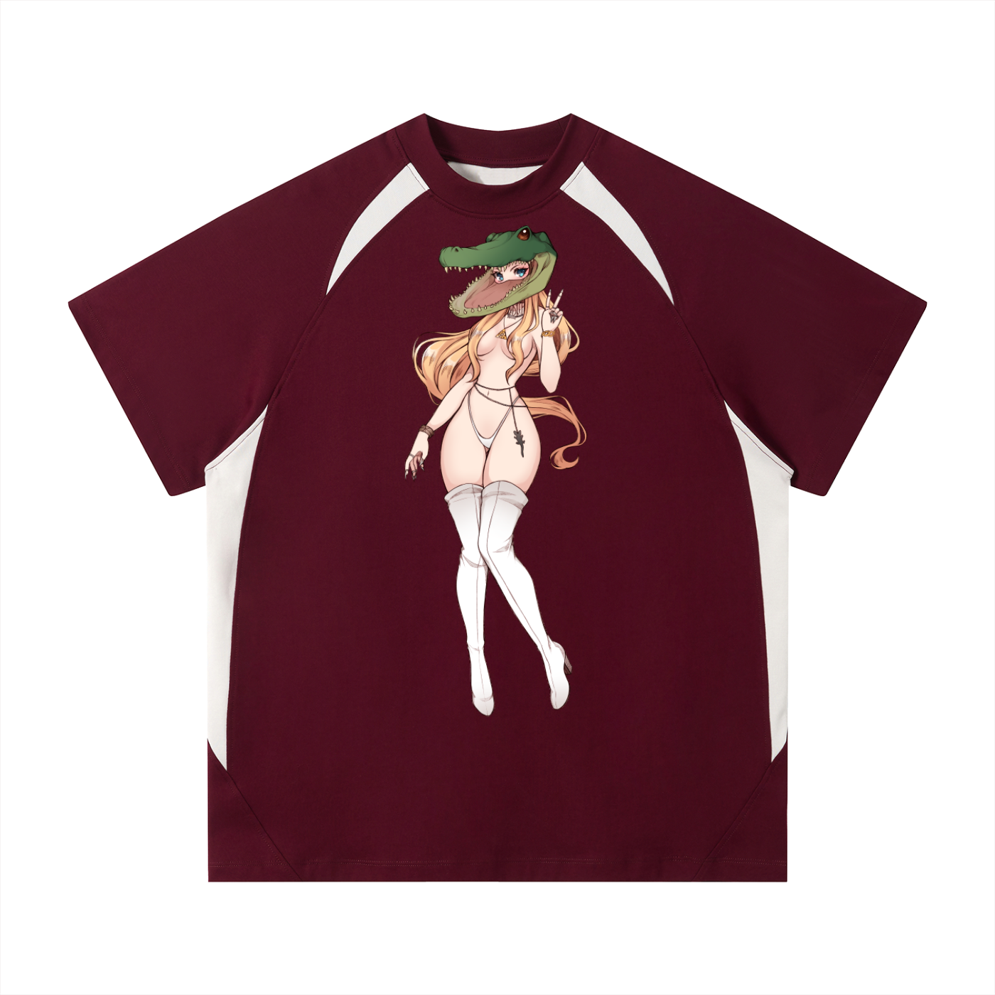 Contrast Panel Performance T-Shirt