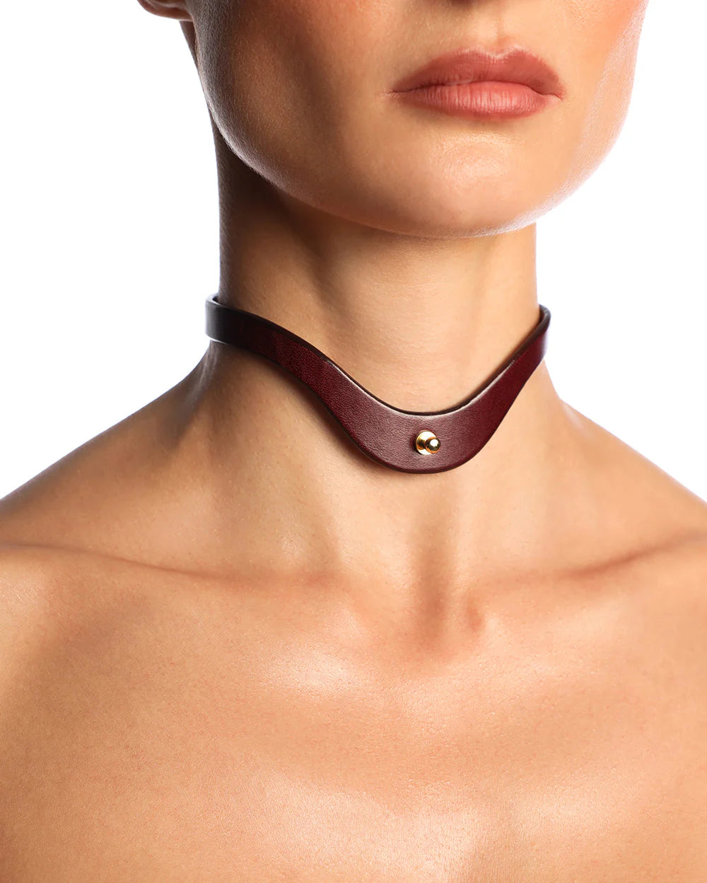 Choker "Liv" Burgundy