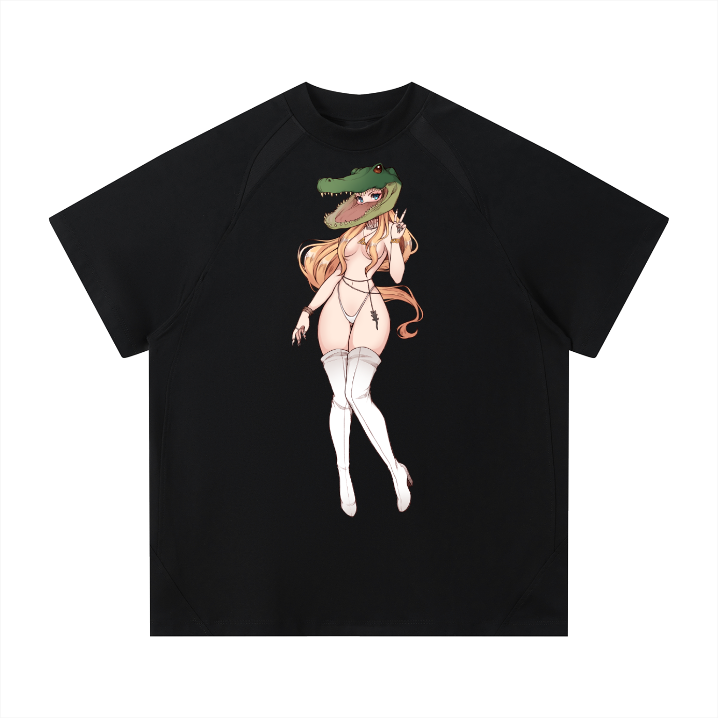 Contrast Panel Performance T-Shirt