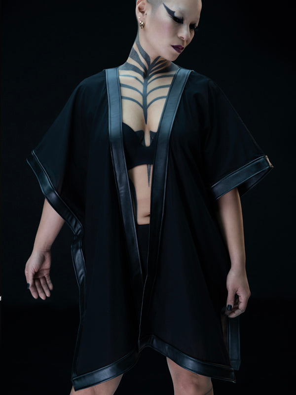 CUBE KIMONO - TRANSPARENT