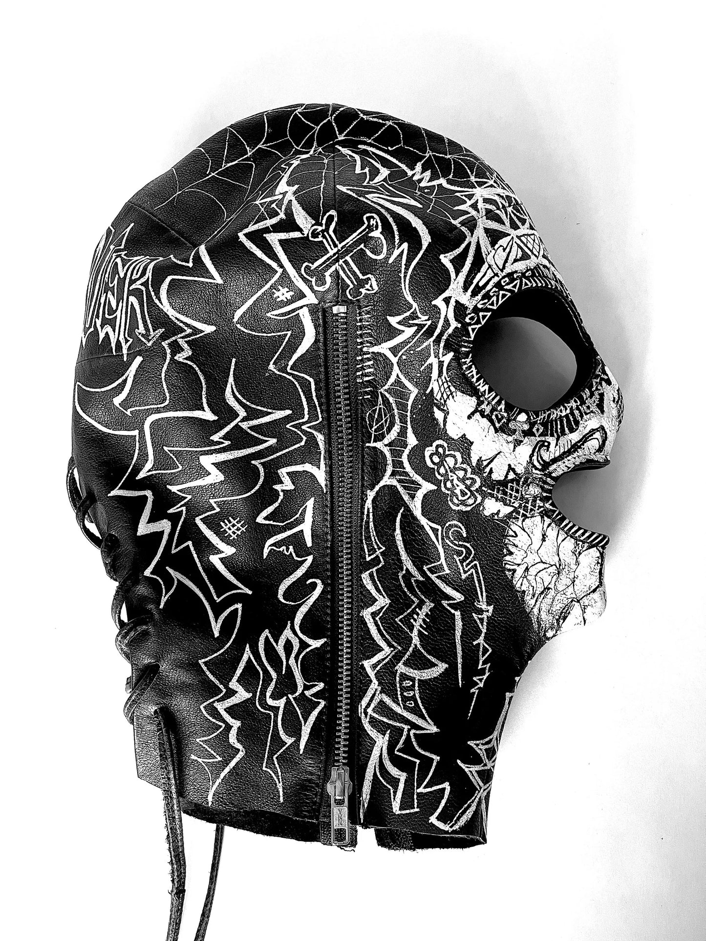 Calaveras Metal Mummy Gimp mask