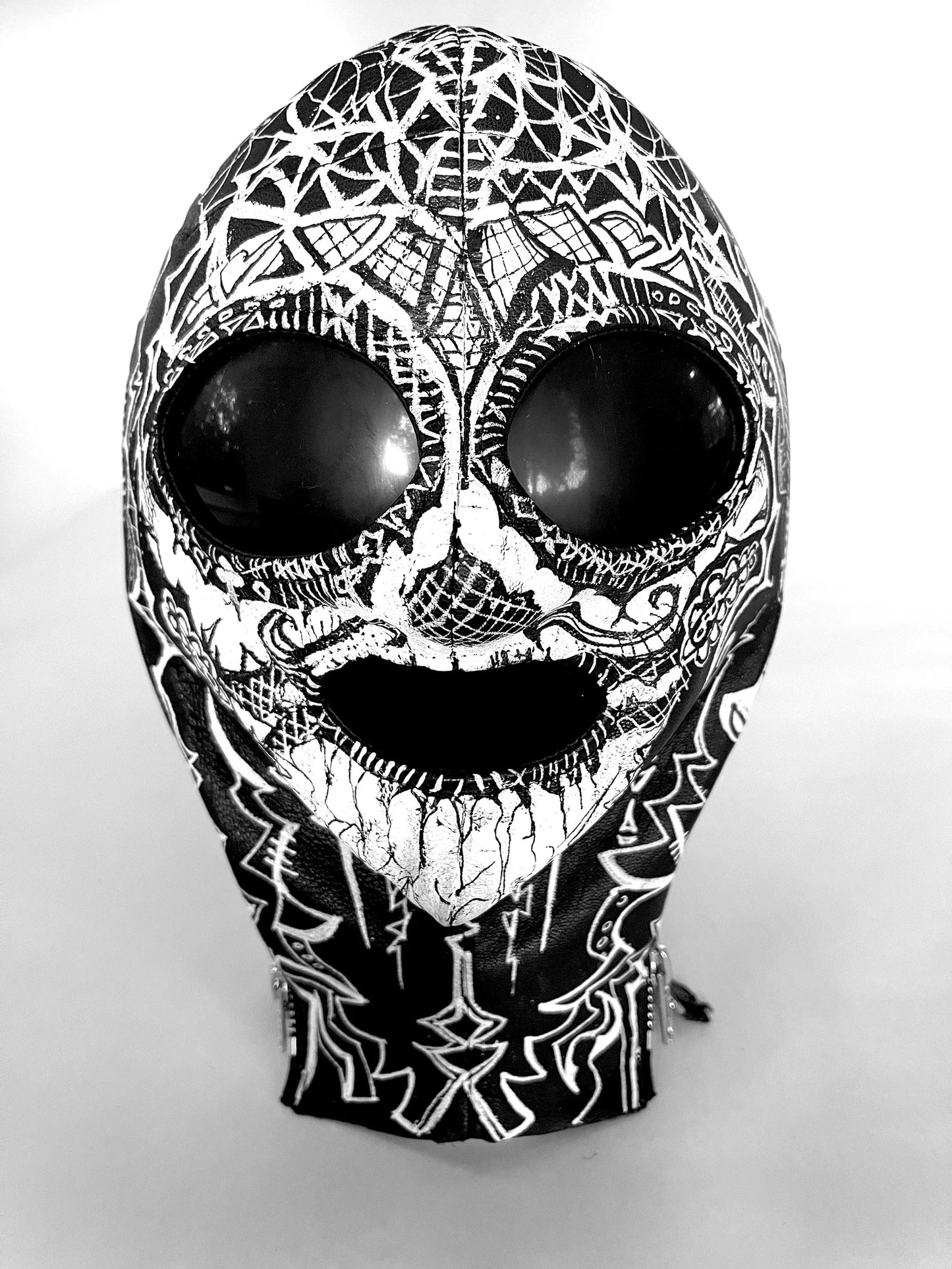 Calaveras Metal Mummy Gimp mask