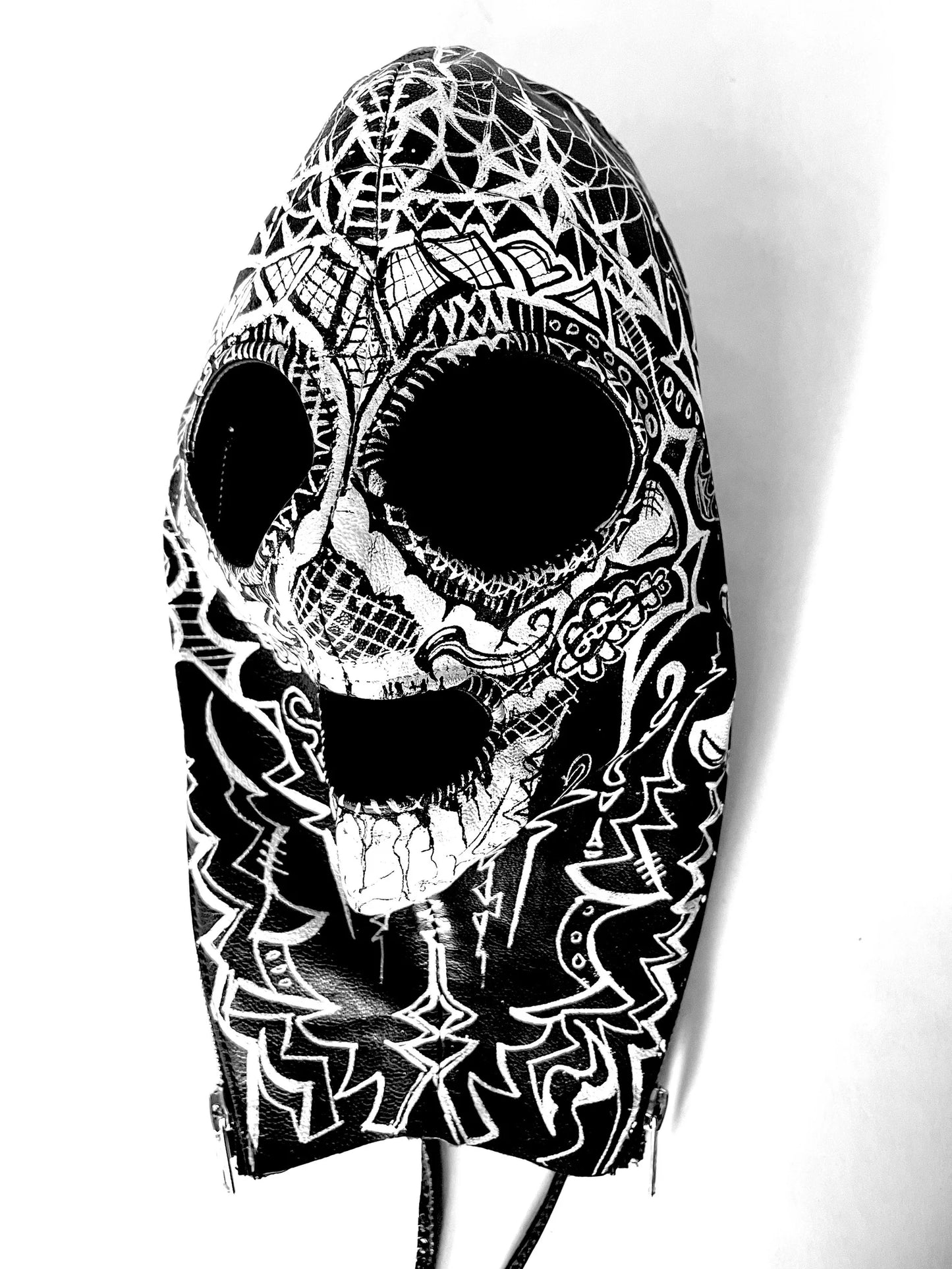 Calaveras Metal Mummy Gimp mask