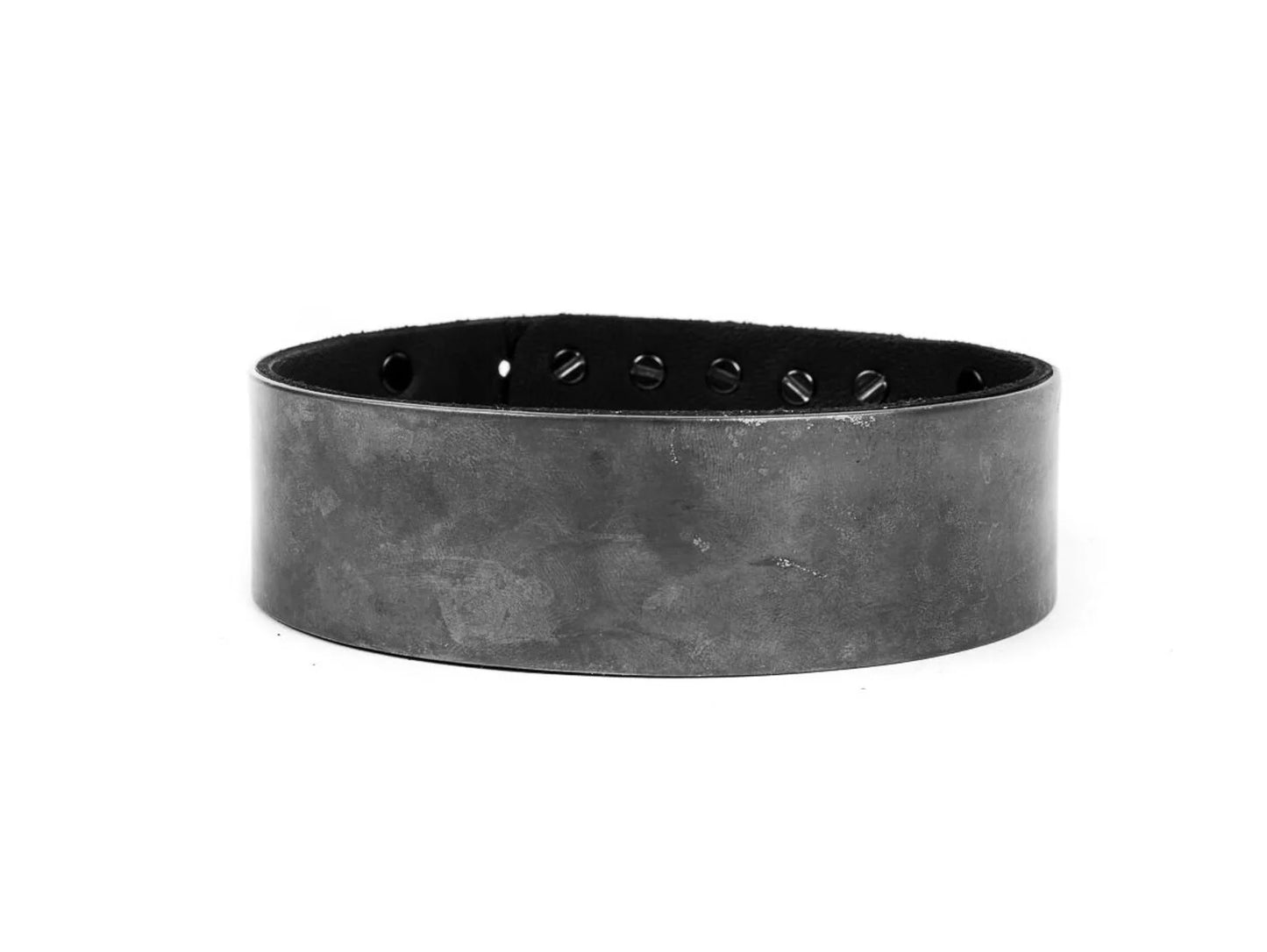 Black Choker Collar Metal