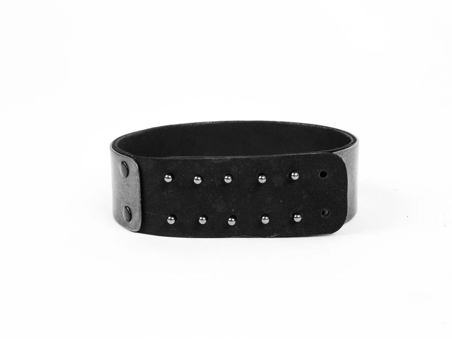 Black Choker Collar Metal