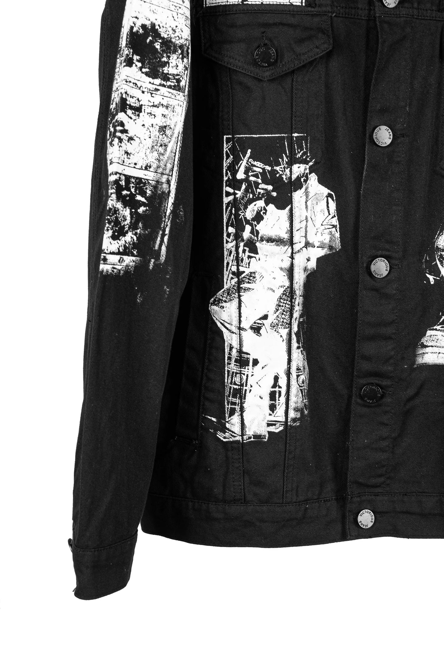 Art City 19: Black Denim Jacket
