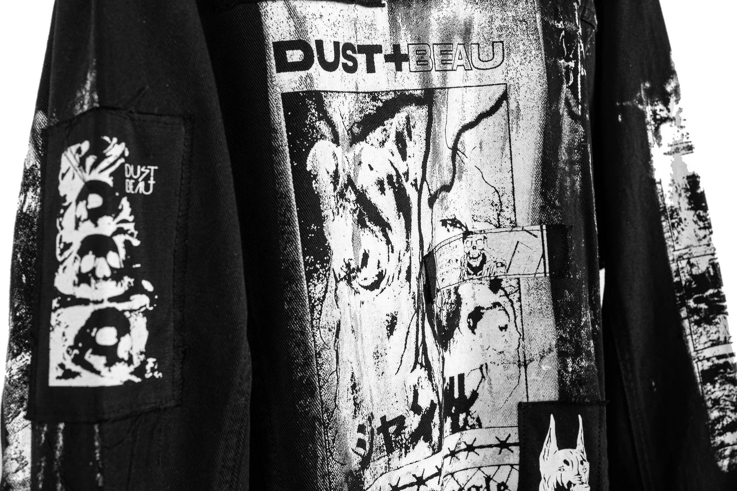 Art City 19: Black Denim Jacket