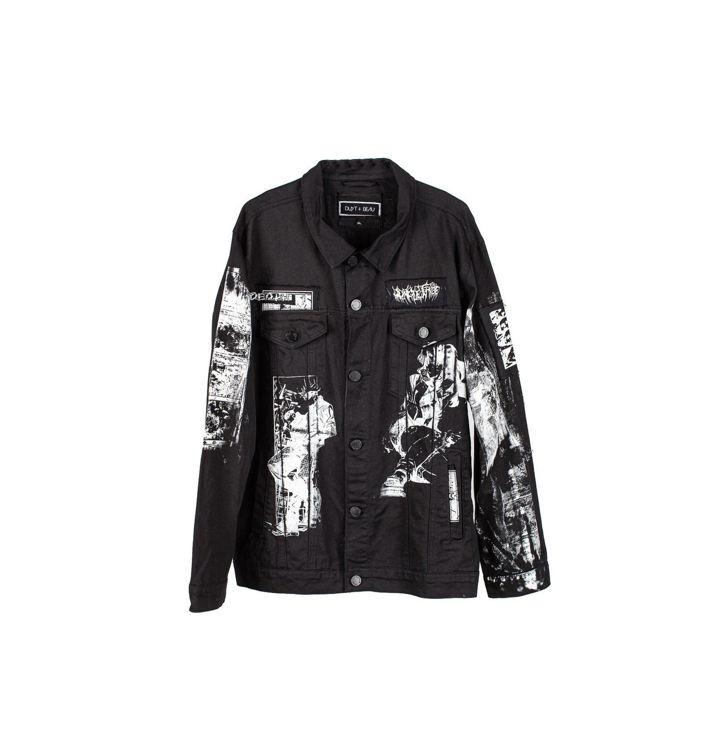 Art City 19: Black Denim Jacket