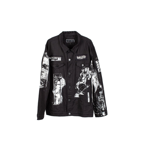 ジャケット・アウター 666LJM-19 Leather Jean Jacket MADE IN UK il_1588xN.