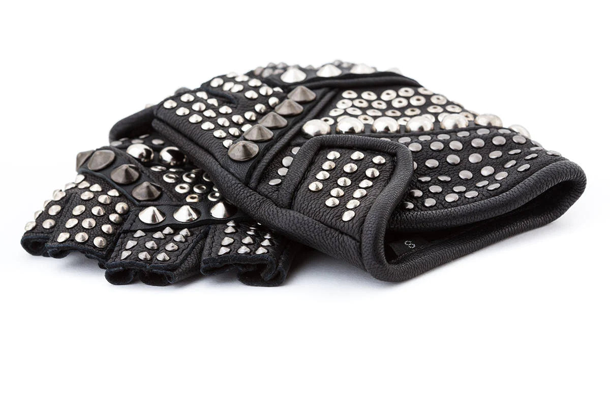 Blam Rock Black Leather Gloves