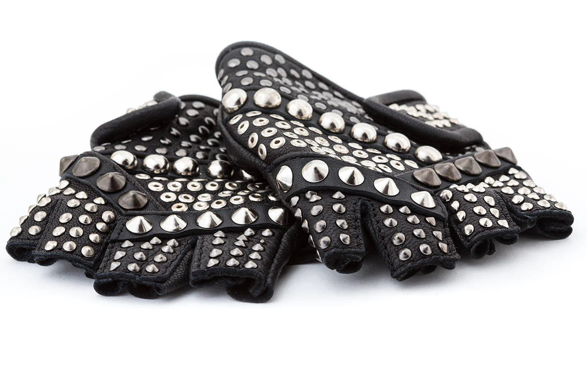 Blam Rock Black Leather Gloves
