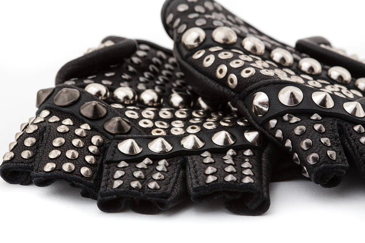 Blam Rock Black Leather Gloves