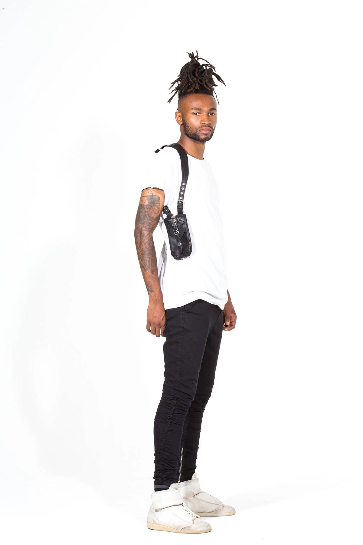 CHROME BLACK Holster Bag/Phone Case