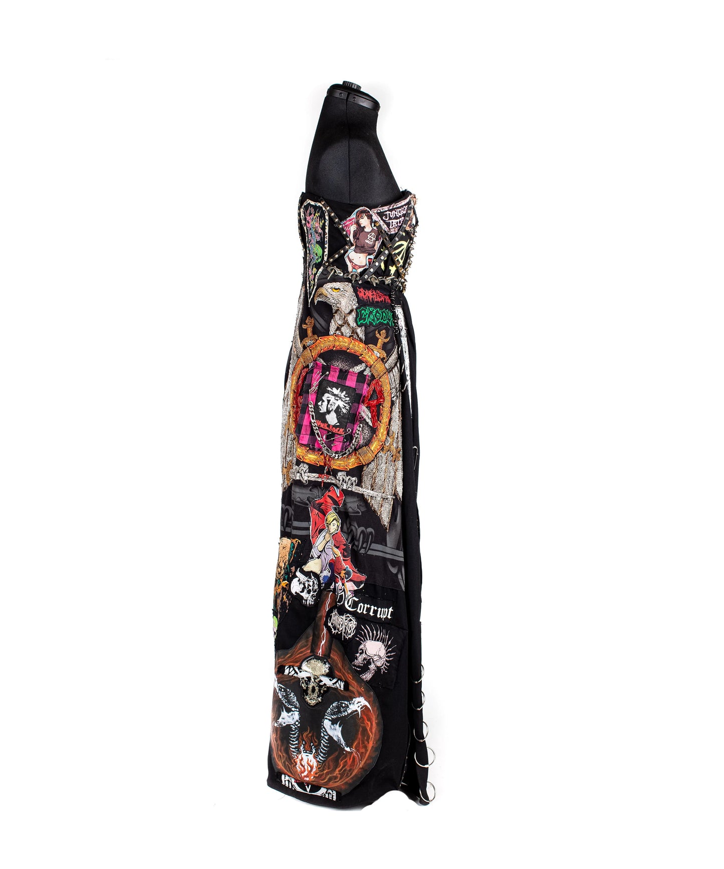 Chic Punk Met Gala Couture Dress