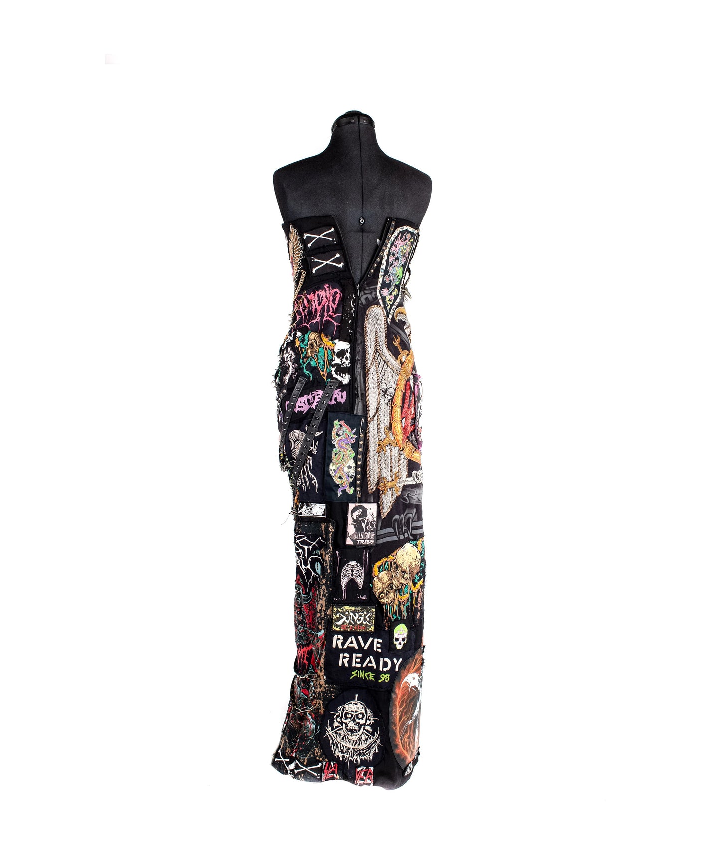 Chic Punk Met Gala Couture Dress