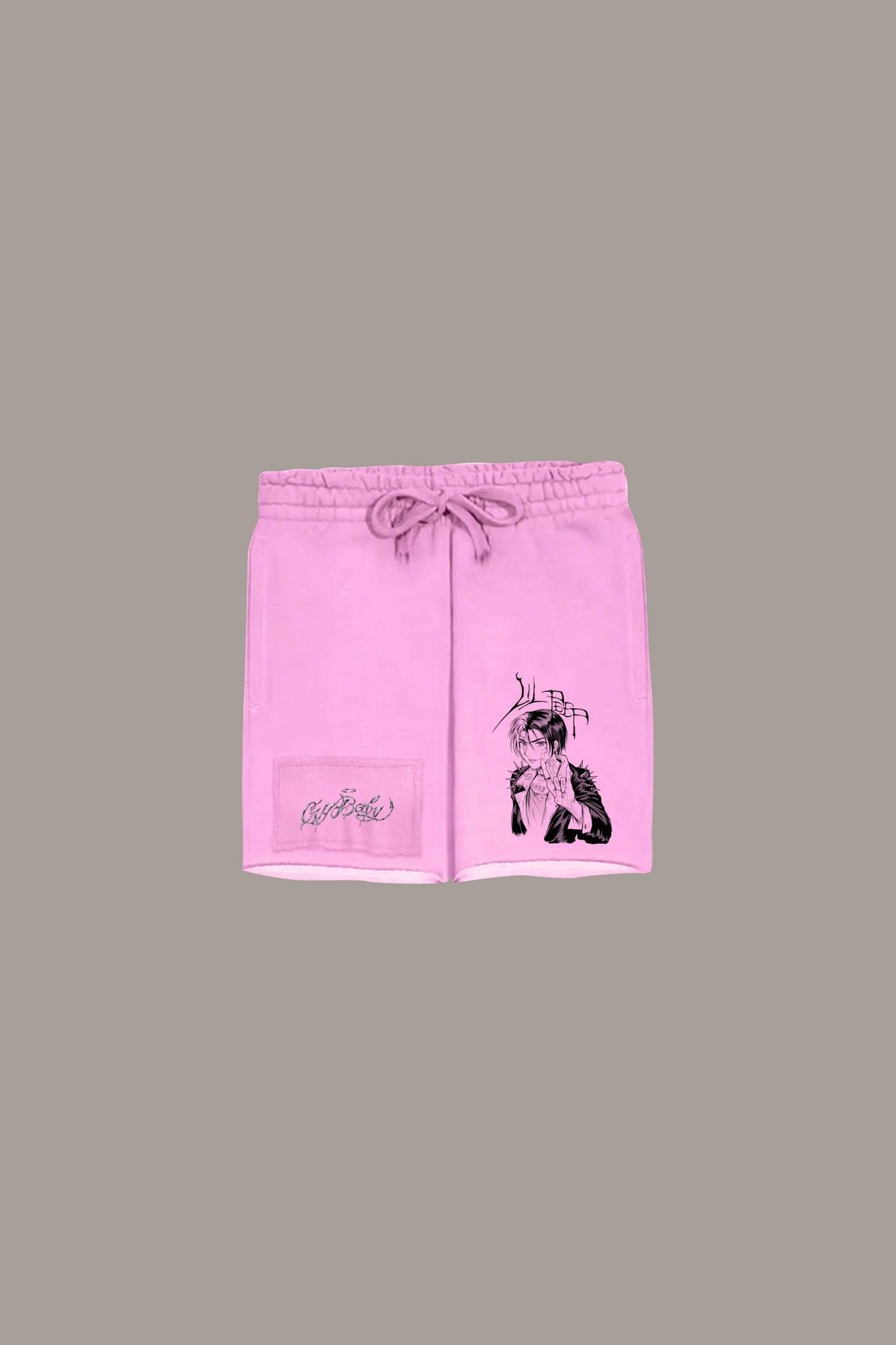 **LIMITED DECONSTRUCTED PATCH SHORTS