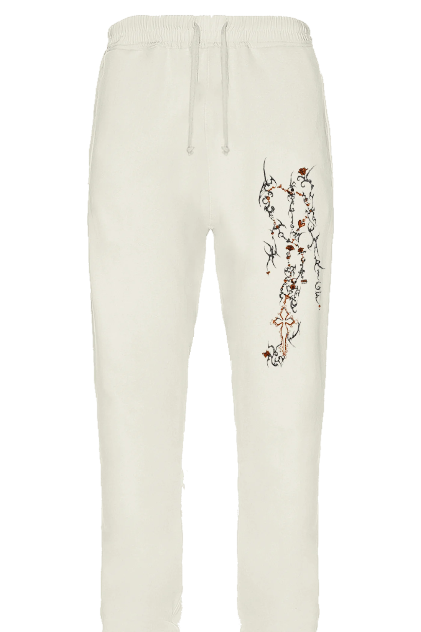 PATCH PANT OFF WHITE