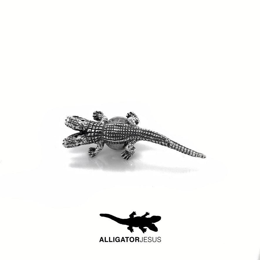 Two-Headed Alligator Pins