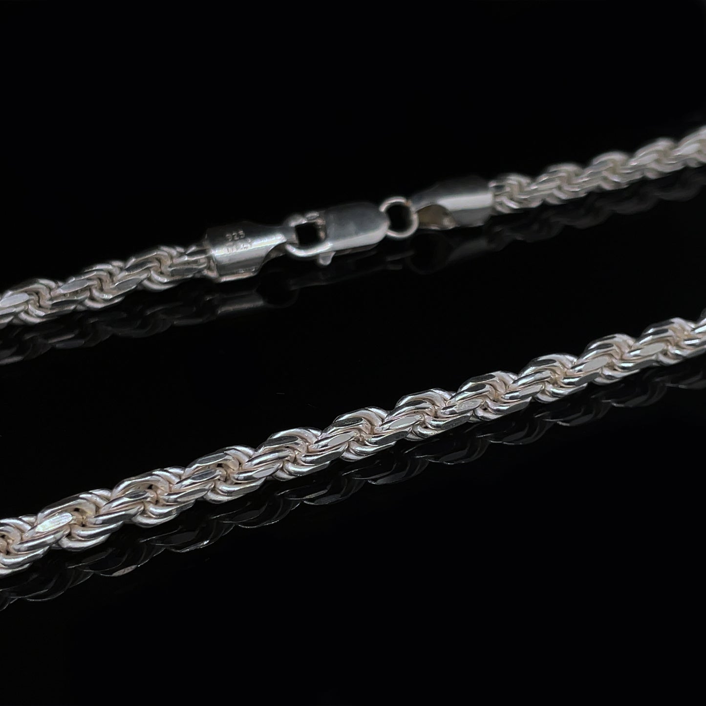 Rope Chain in Sterling Silver