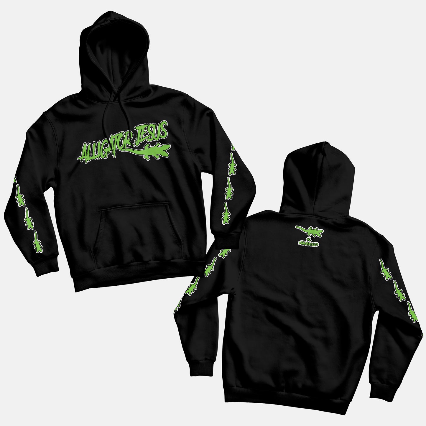 Alligator Jesus GatorGang Hoodie